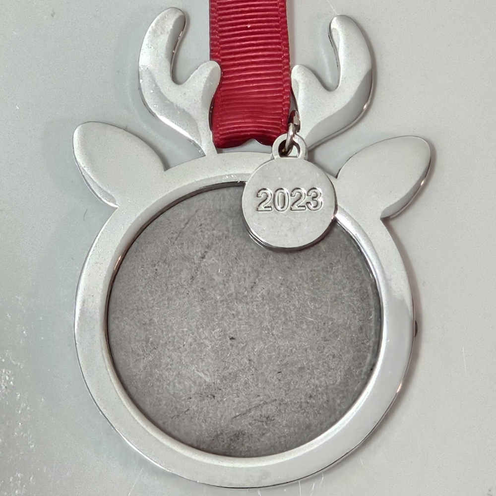 2023 Christmas Reindeer Frame Ornament